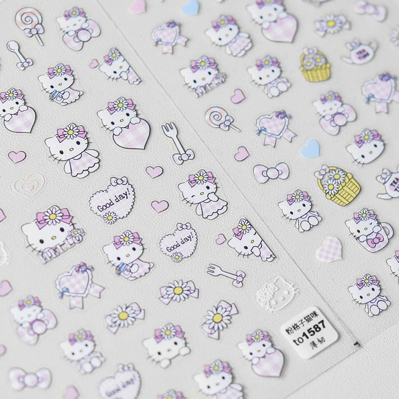 sanrio hello kitty nail sticker