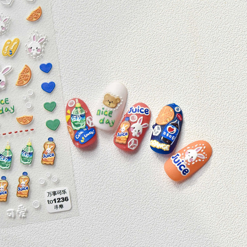 cute summer nail design