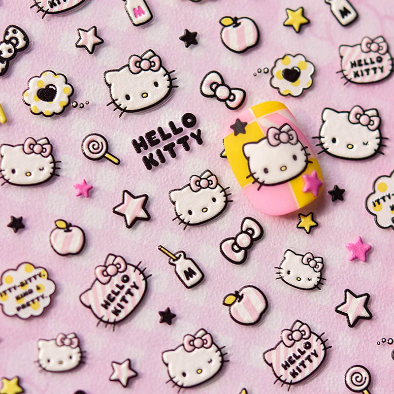 Hello kitty nal stickers