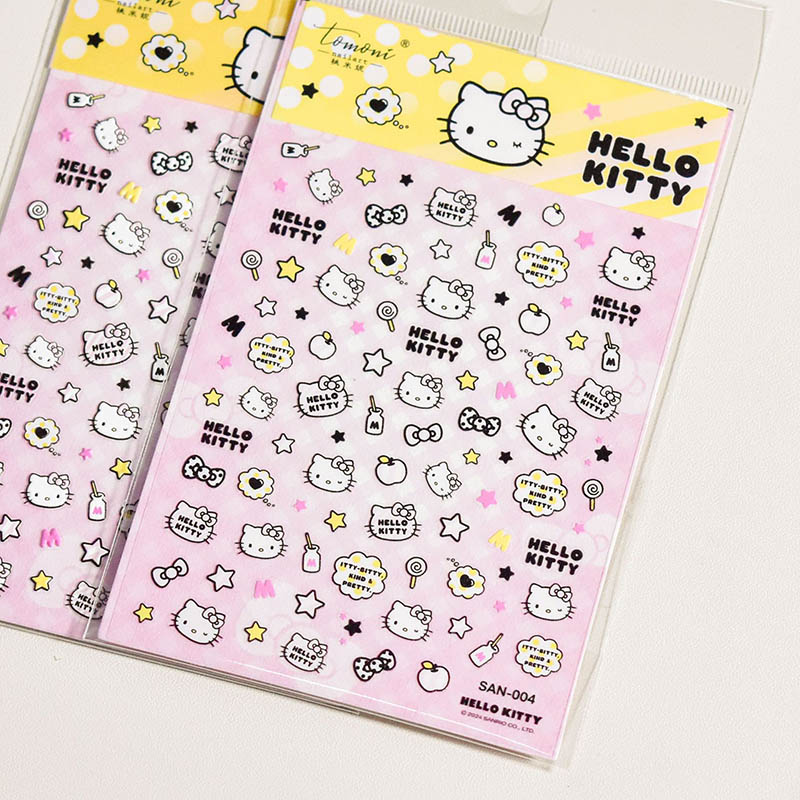 Cute Hello Kitty Nail Stickers Decals